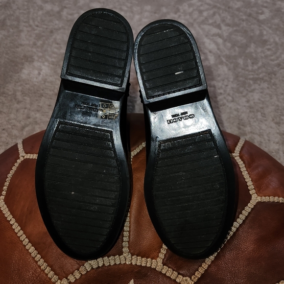 COACH Tristee Logo Lace-Up Rain Boots - Picture 6 of 7